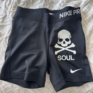 Nike Pro Black Skull Women's Bike Shorts